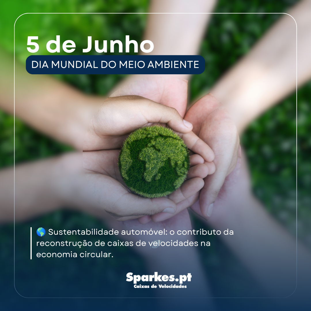 🌎 Dia Mundial do Ambiente: a sustentabilidade também passa pelas caixas de velocidades