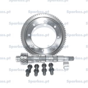 Crown wheel & pinion, 16 / 75
